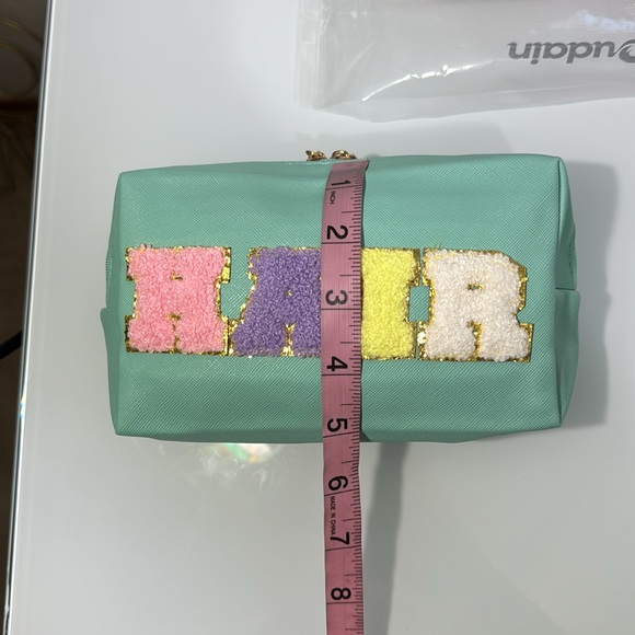 Hair, Skin and Face patch letter cosmetic case 3 pc bundle - Picture 12 of 14